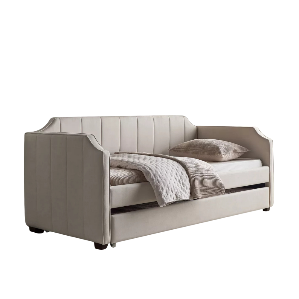 Elegance Tufted Daybed with Trundle - Image 3