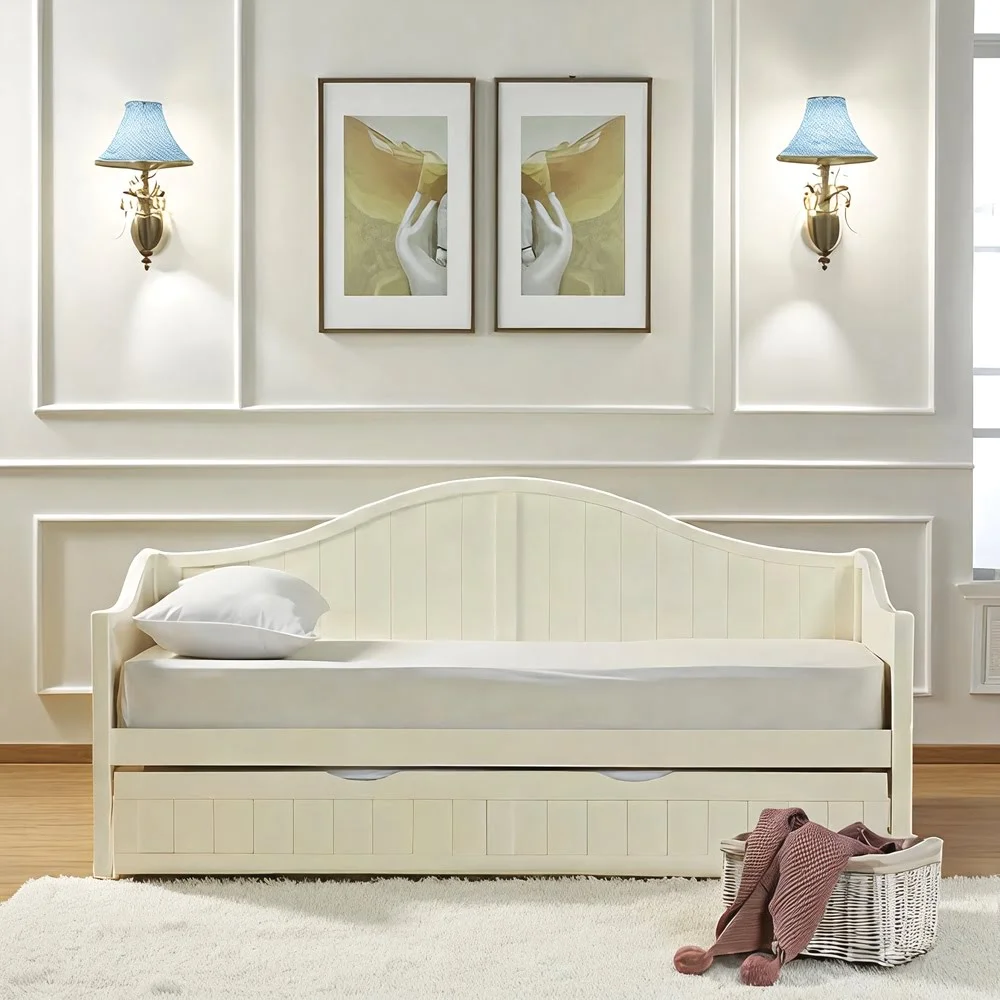 Serenity Tufted Daybed with Trundle