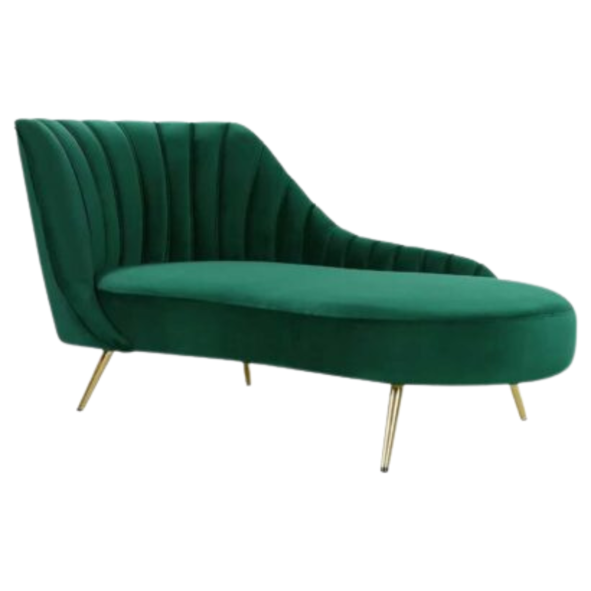 Midnight Muse Tufted Velvet Chaise Lounge