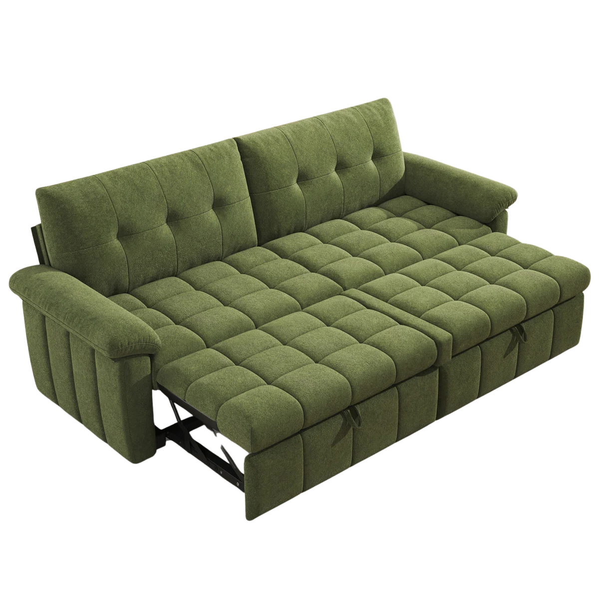 Emerald Tuft Convertible Sofa Bed - Image 3