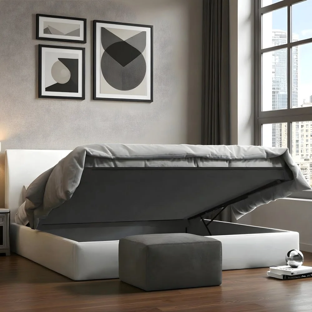 Echo Lift Upholstered Hydraulic Bed