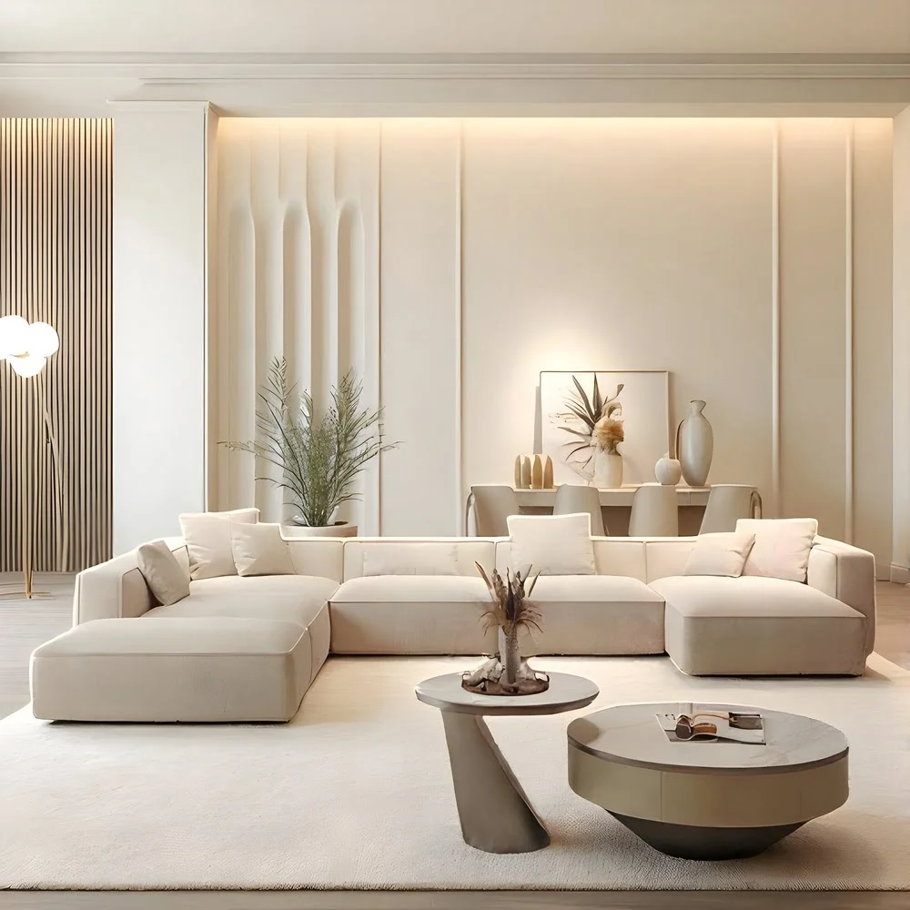 Lumina Beige Modular Sectional Sofa