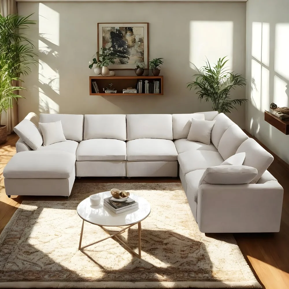 Lumina Modular L-Shaped Sectional Sofa