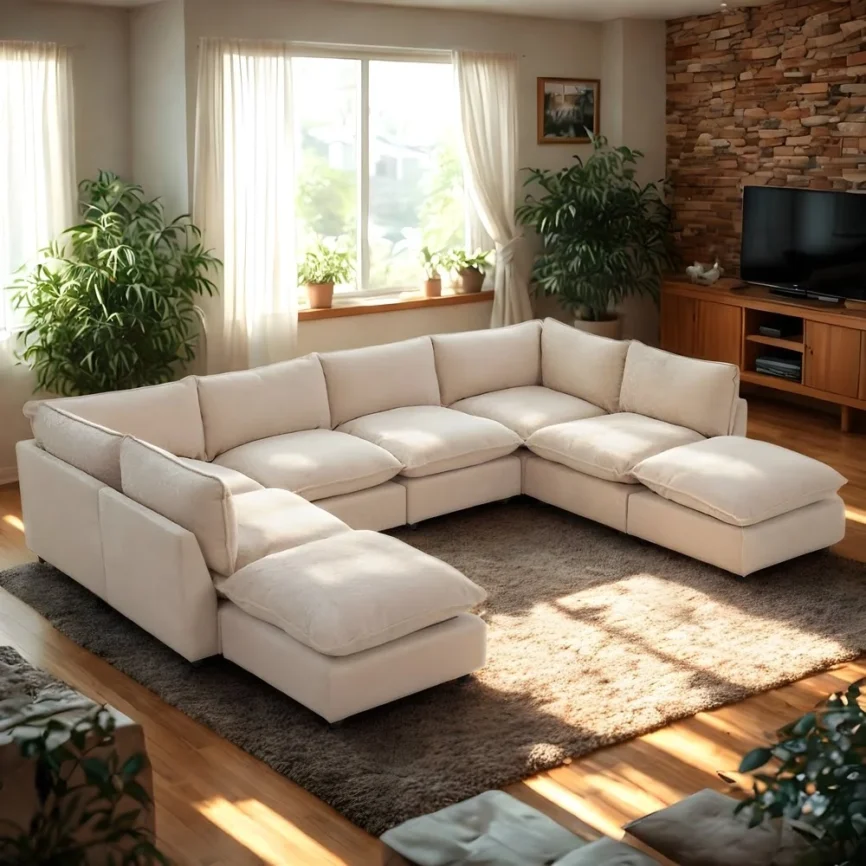 Modular Oasis U-Sectional Sofa