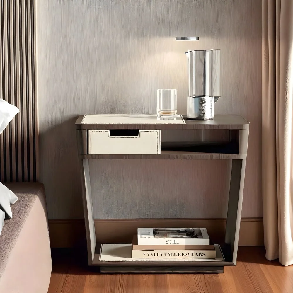 Nordic Trapezoid Nightstand