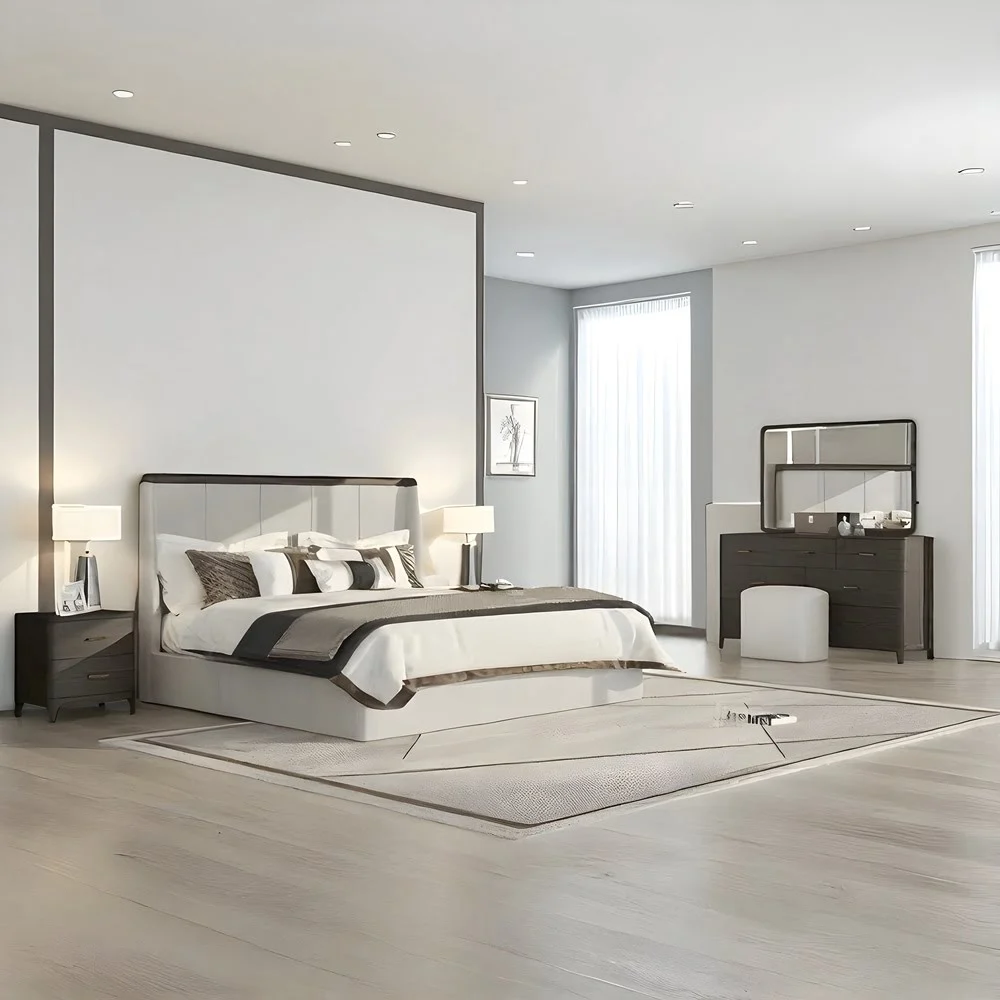 Serene Echo Contemporary Bedroom Set