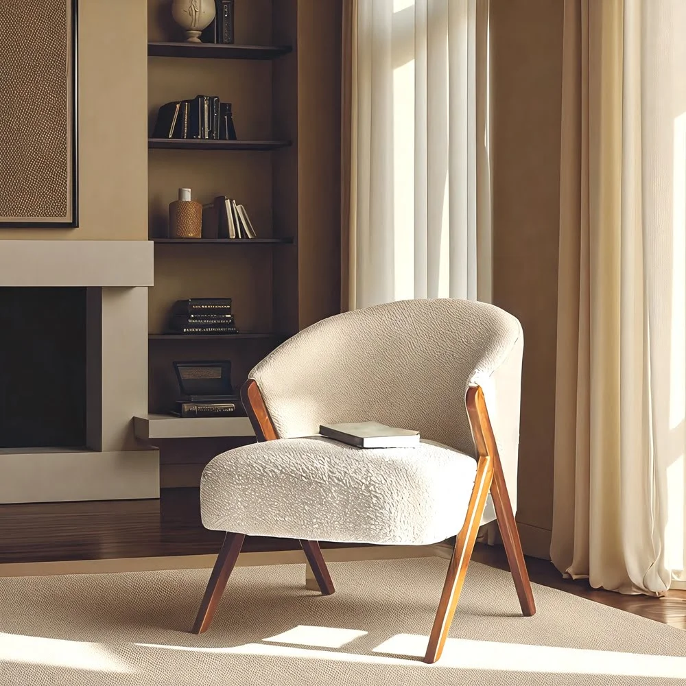 Velvet Haven Armchair