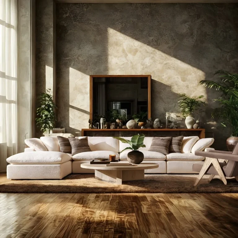 Velvet Haven U-Sectional Sofa