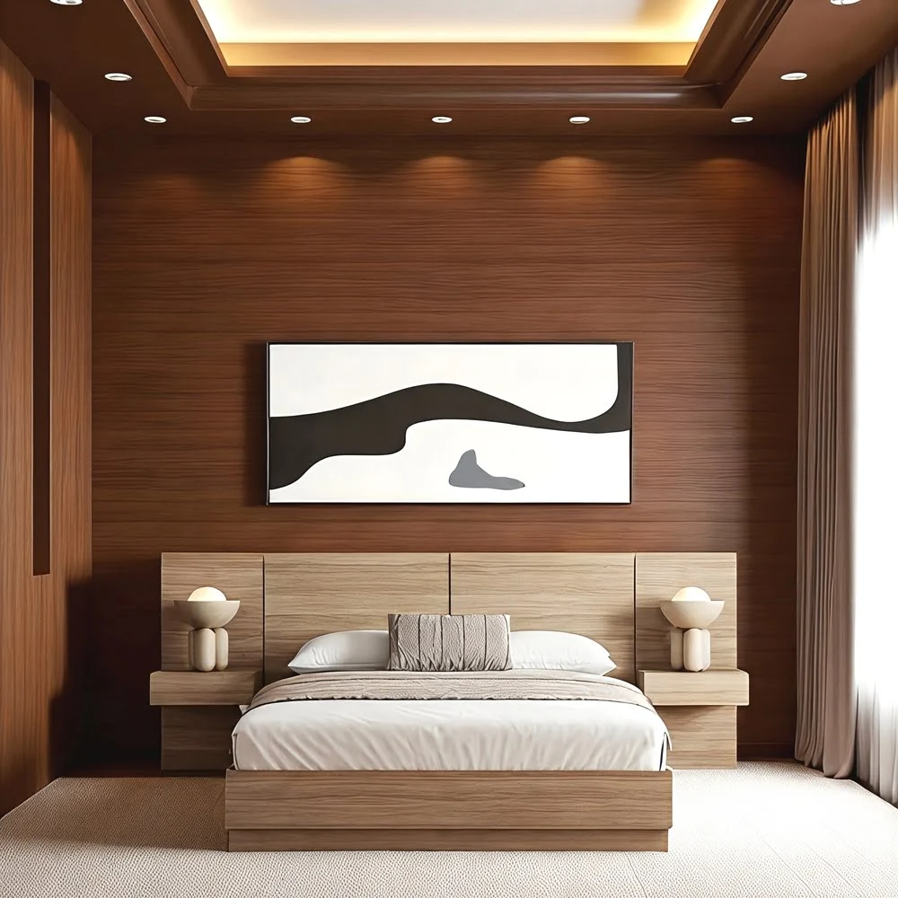 Zen Wood Bed