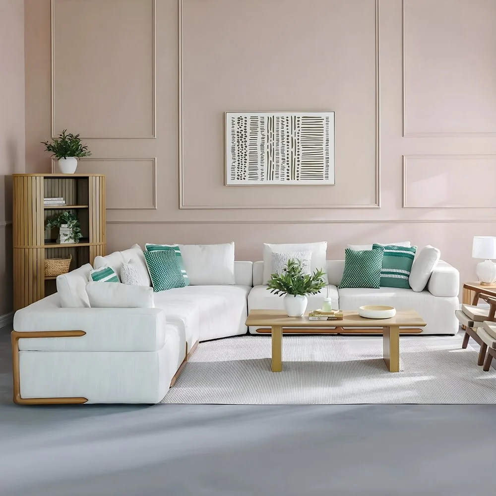 Rattan Haven L-Shaped Sofa