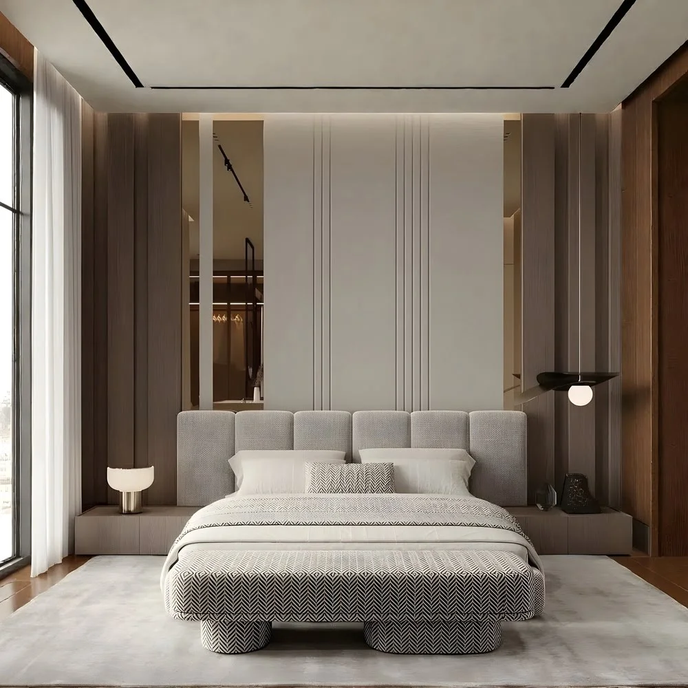 Modular Cushion Wall Panel Bed