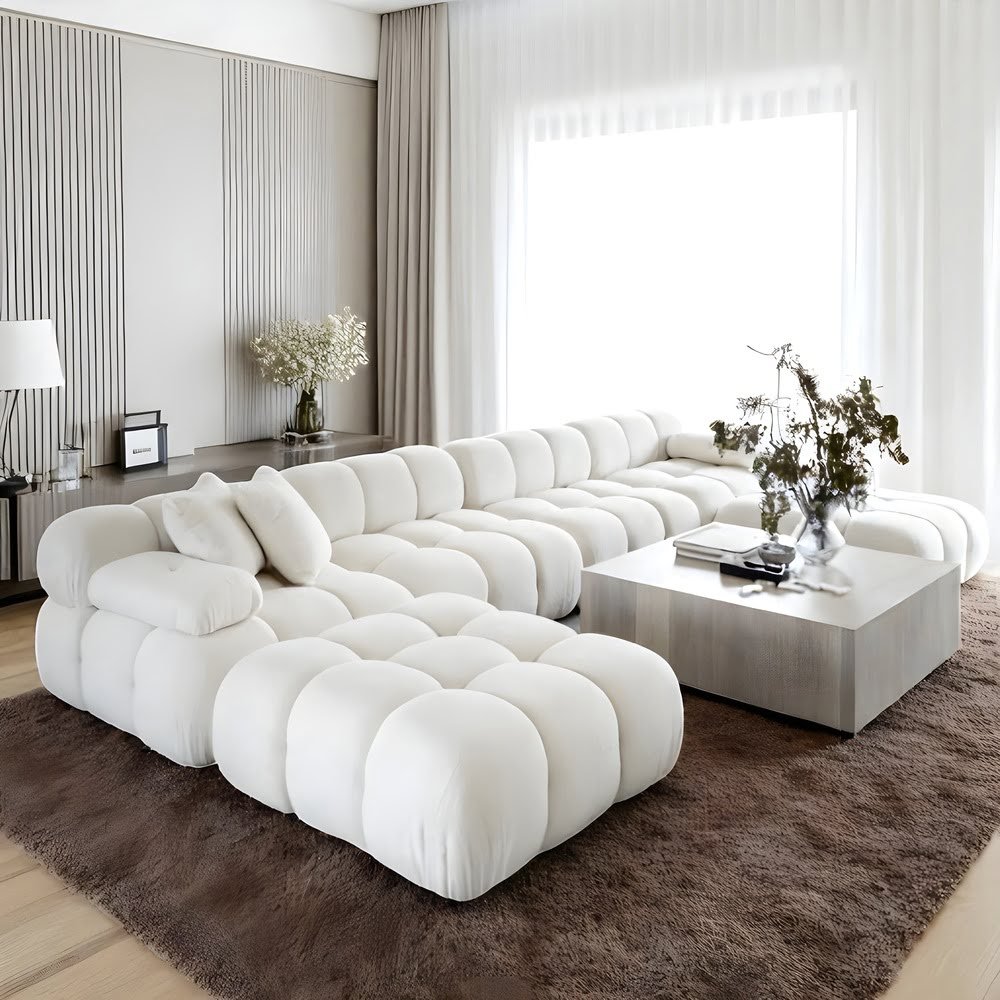 Cloudburst Puffy Sectional
