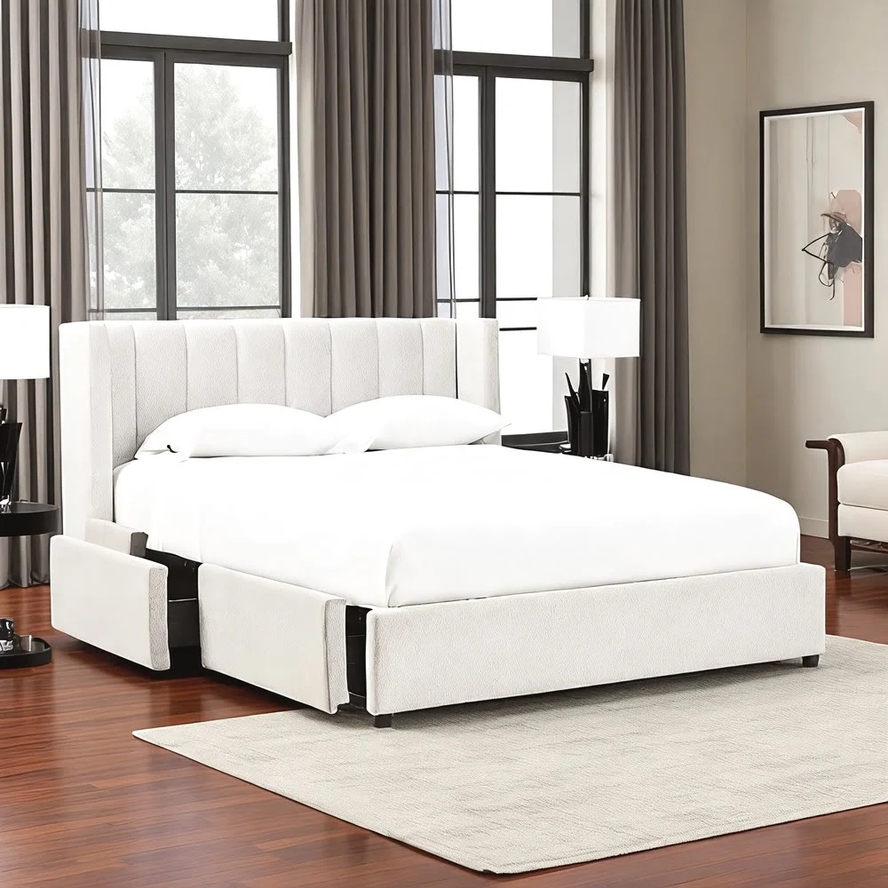 Harmony Storage Queen Bed