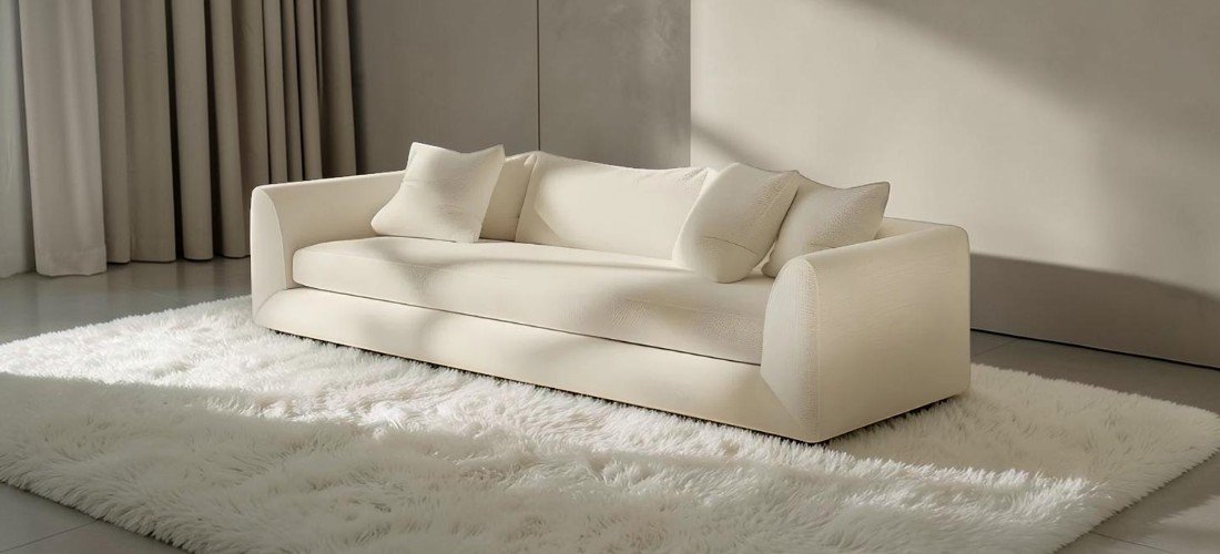 Aura Bouclé Cloud Sofa