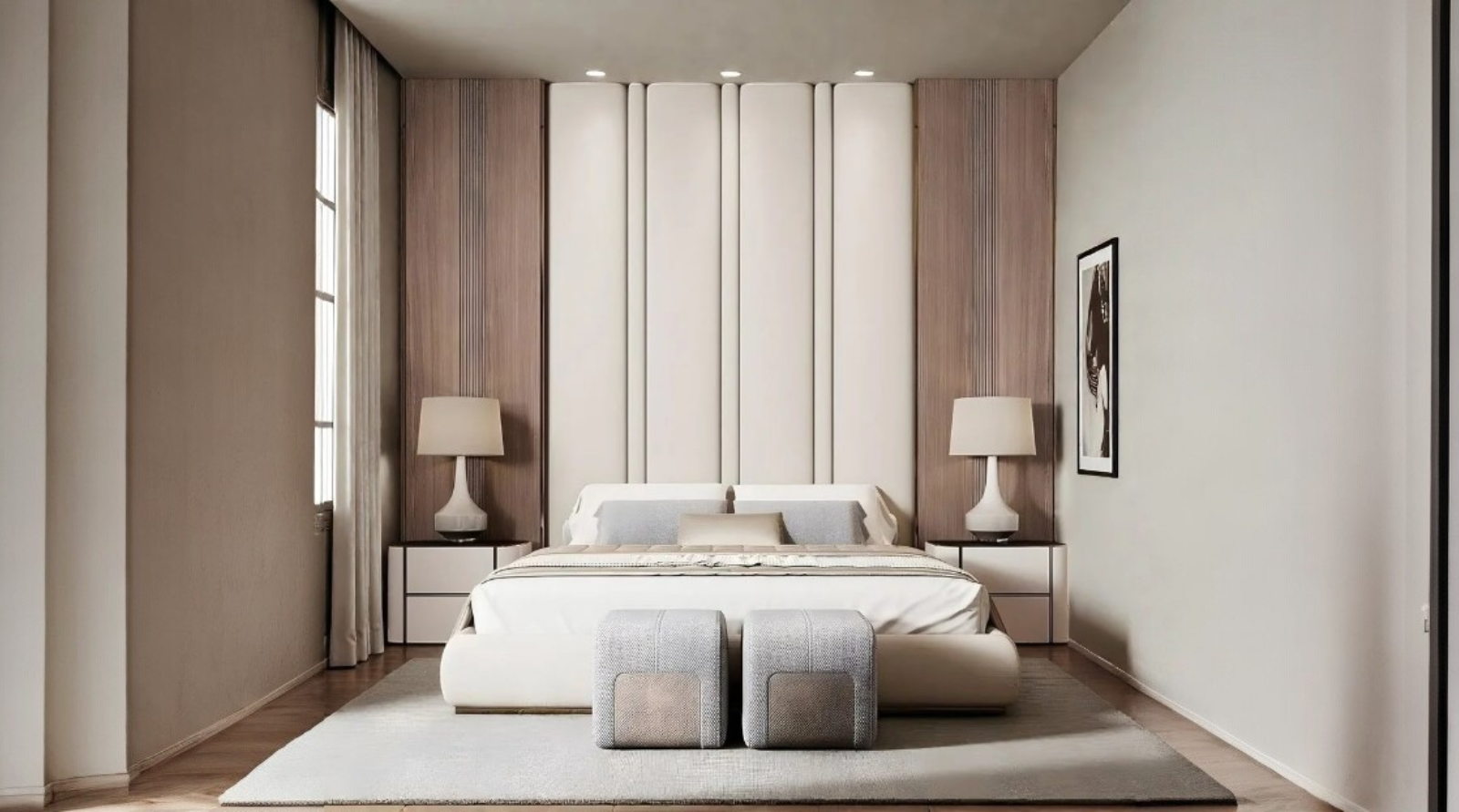 Luxe Vertical Wall Panel Bed