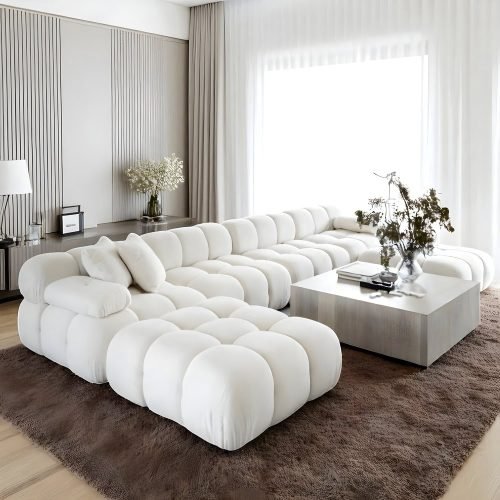 Cloudburst Puffy Sectional