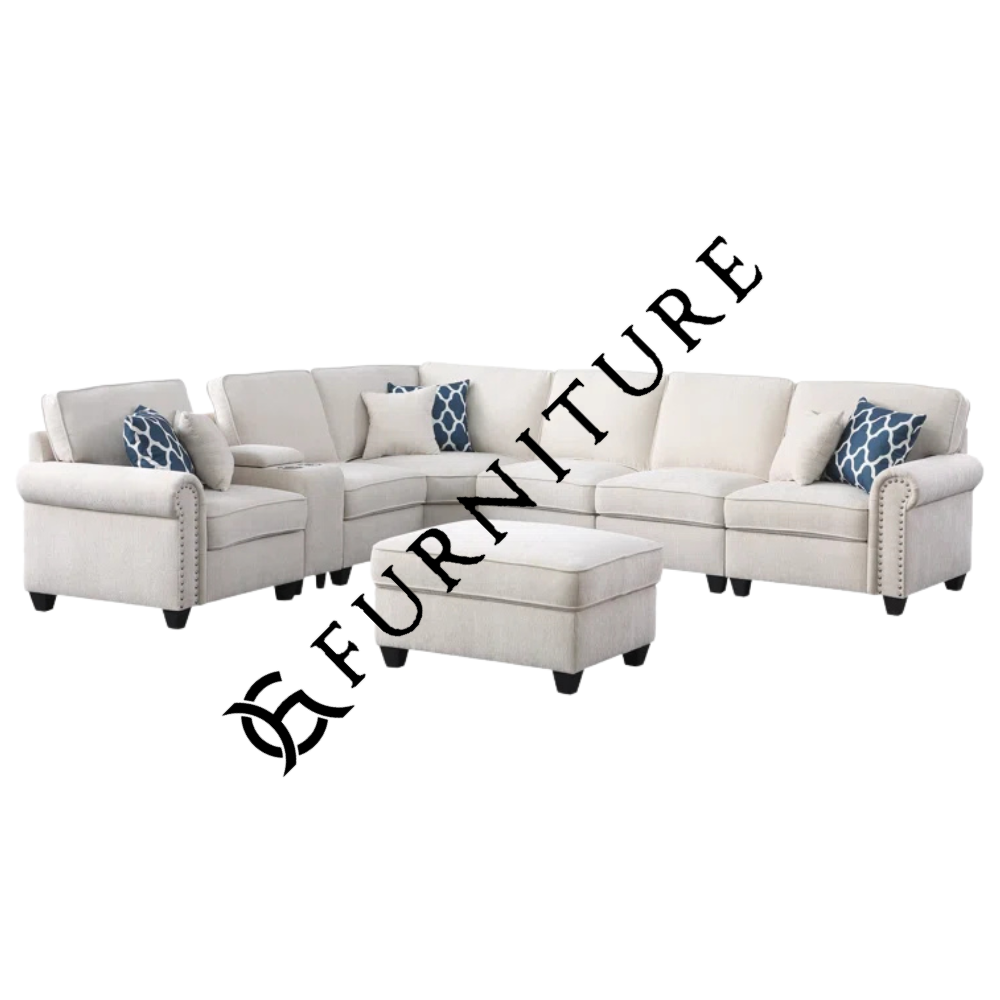 7-Piece Modular Sectional Sofa Set