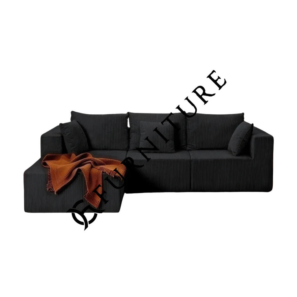 L Shaped Cloud Sectional Couch