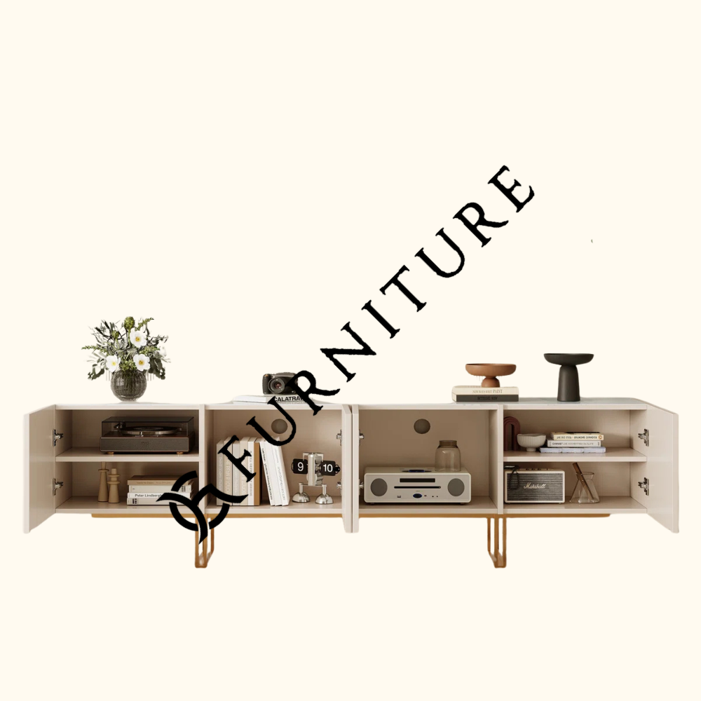 LuxeMarble TV Stand